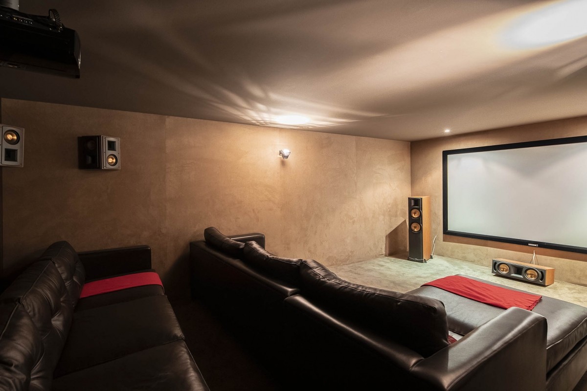 Sète Location Villa Luxe Sénévé Noir Salle De Cinéma