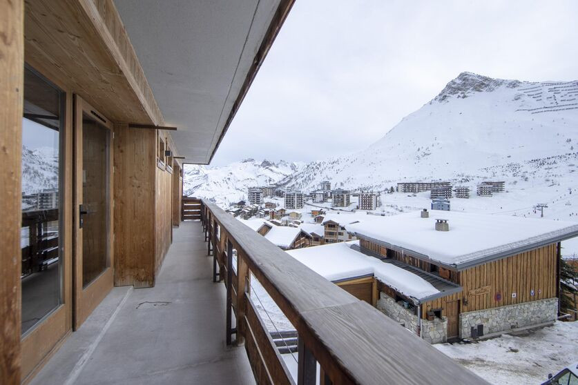 Tignes Location Appartement Luxe Annikate Balcon 