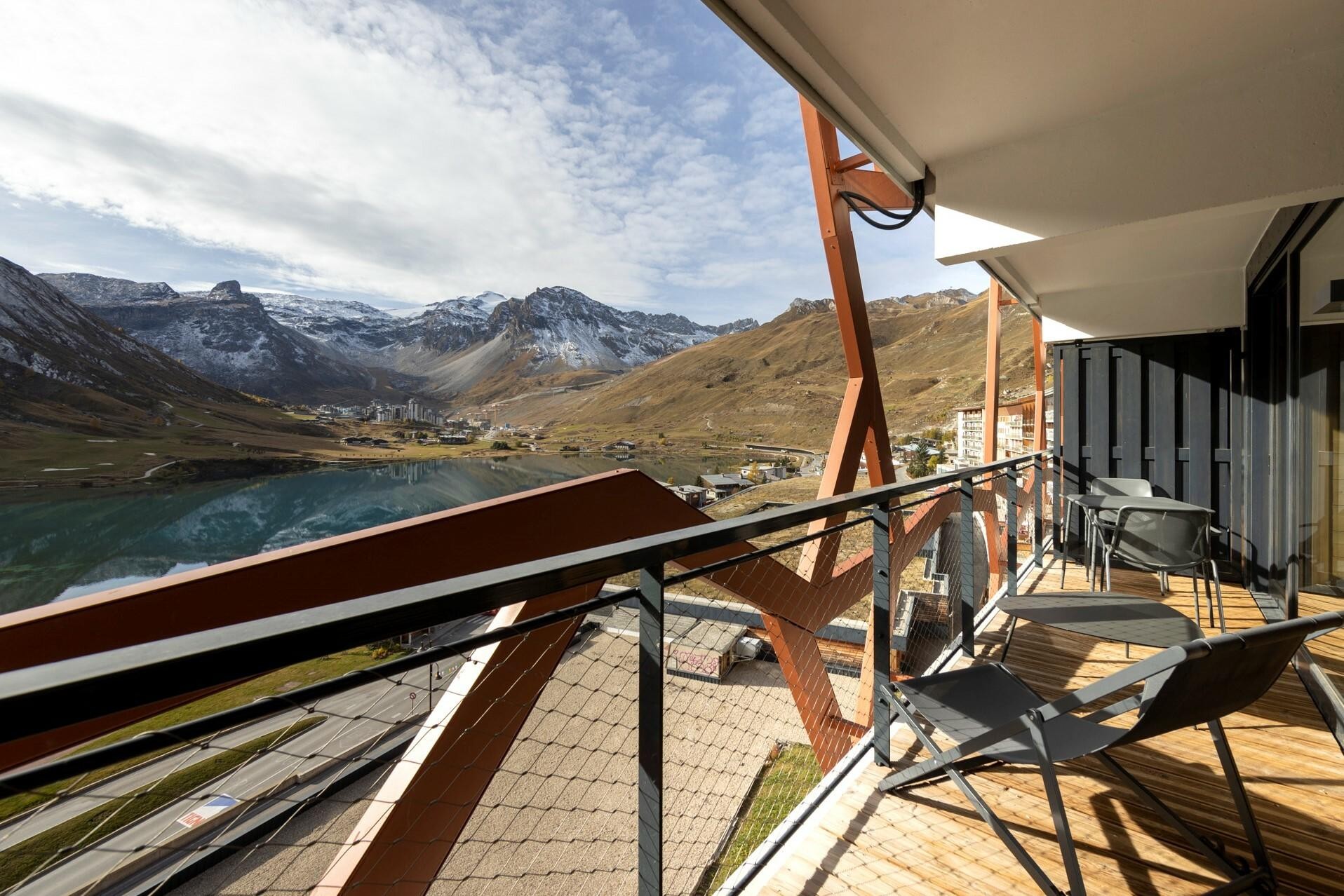 Tignes Location Appartement Luxe Annukite Vue