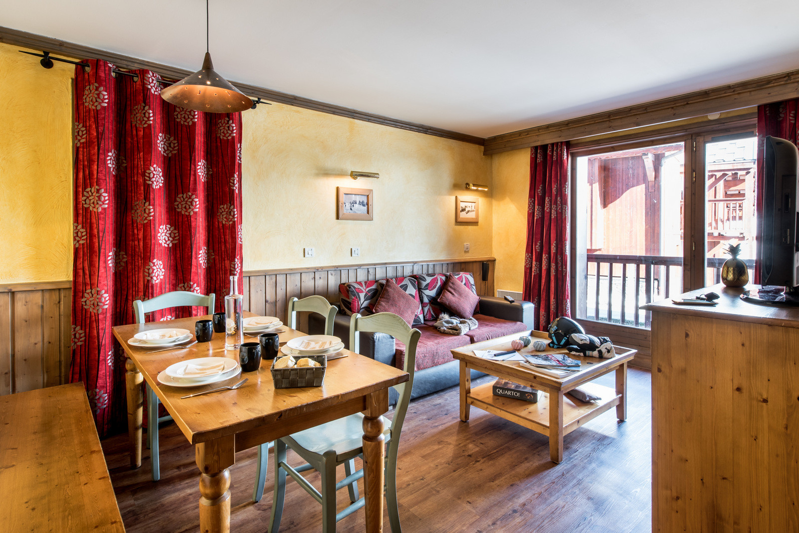 Tignes Location Appartement  Luxe Kiaraz Salon 3