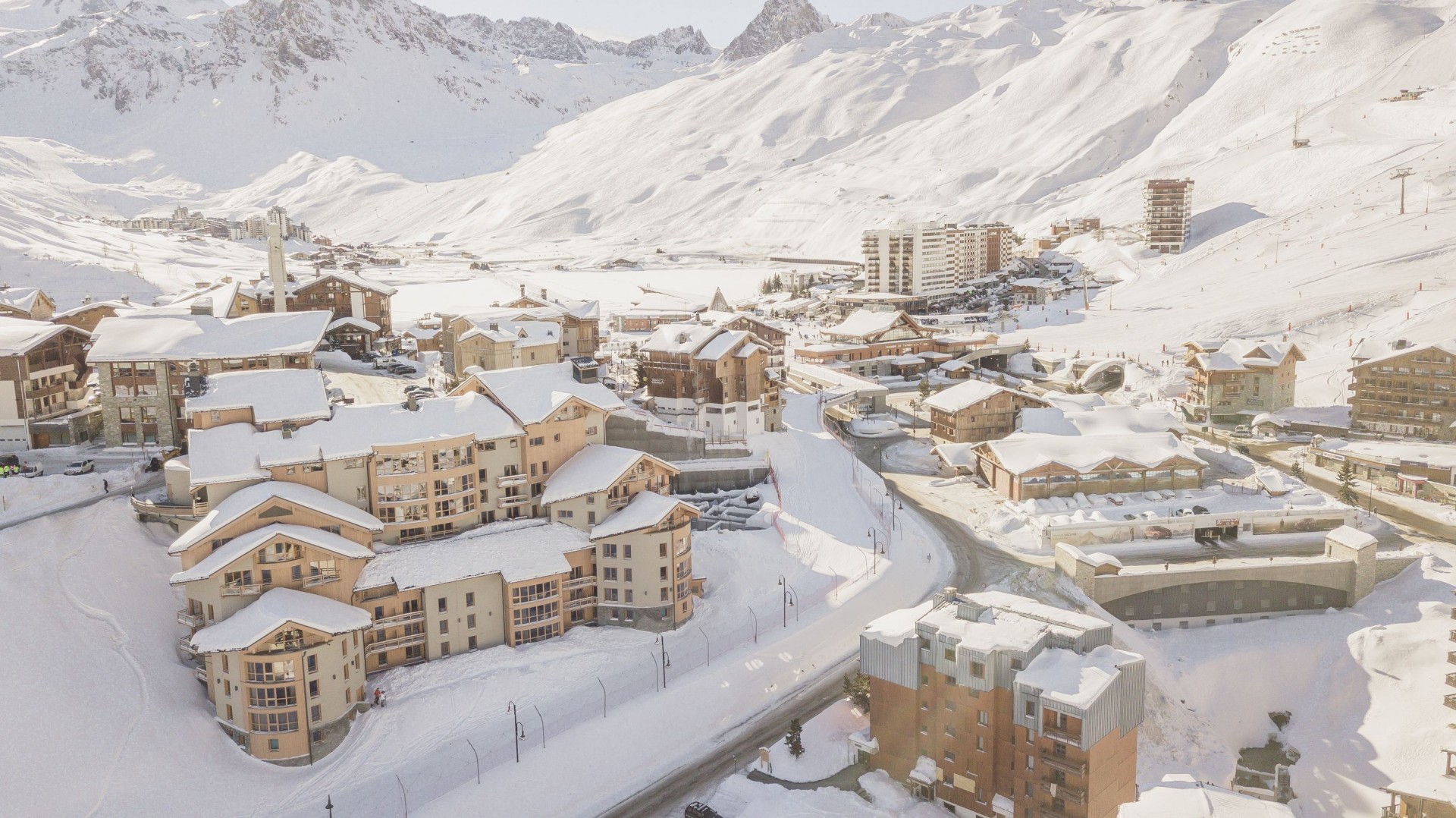 Tignes Location Appartement Luxe Kyanite Vue Paysage