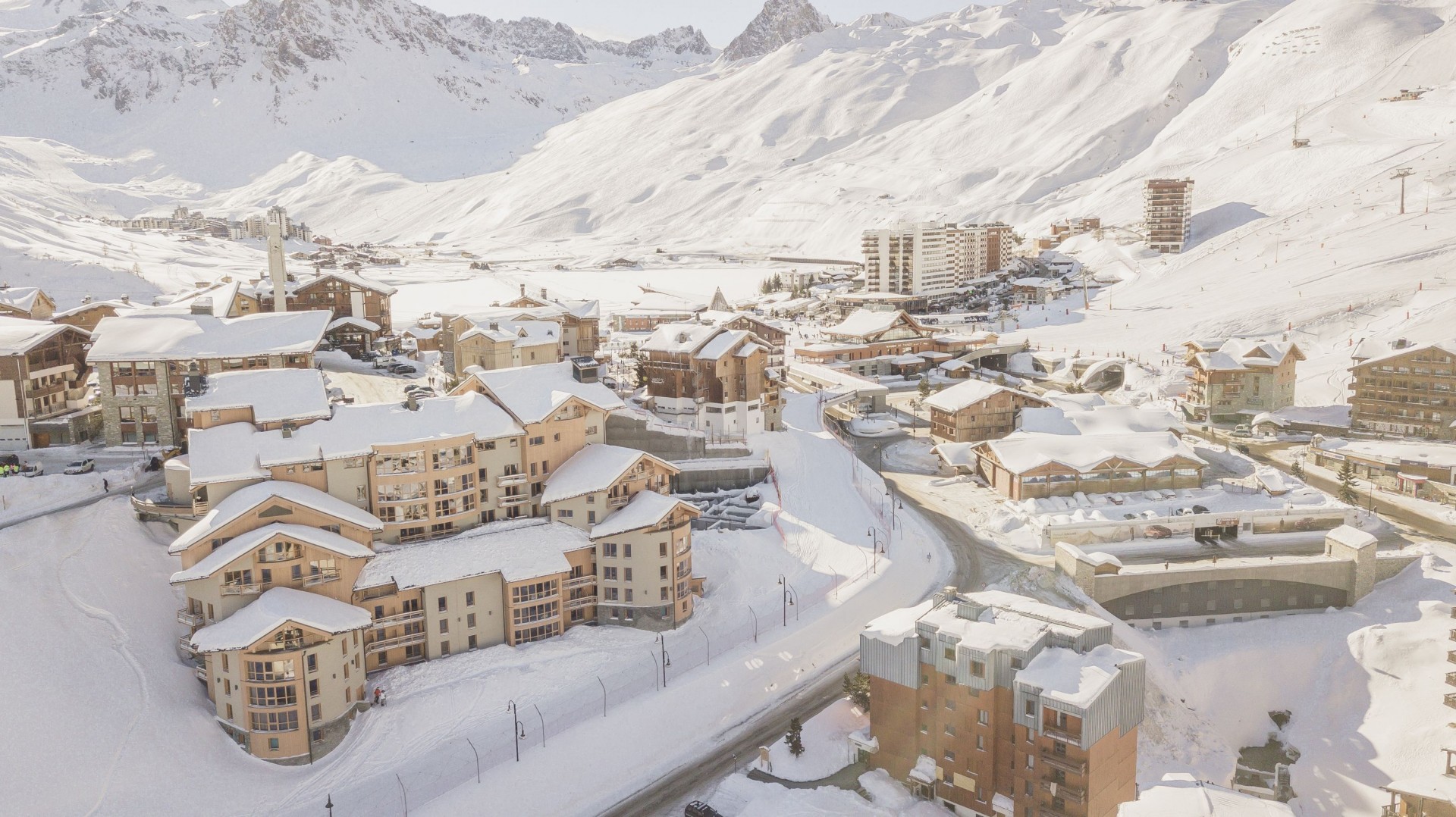 Tignes Location Appartement Luxe Kyenite Vue Paysage