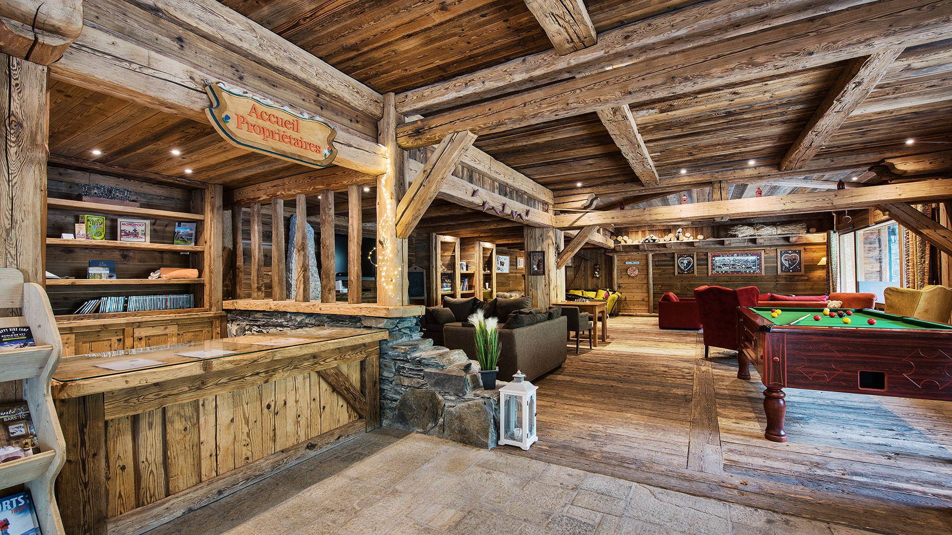 Tignes Location Appartement Luxe Mellow Amber Réception