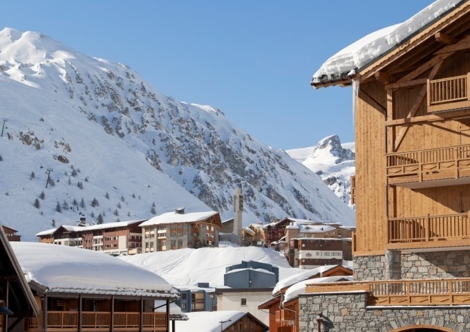 Tignes Location Appartement Luxe Mexican Iris Extérieur