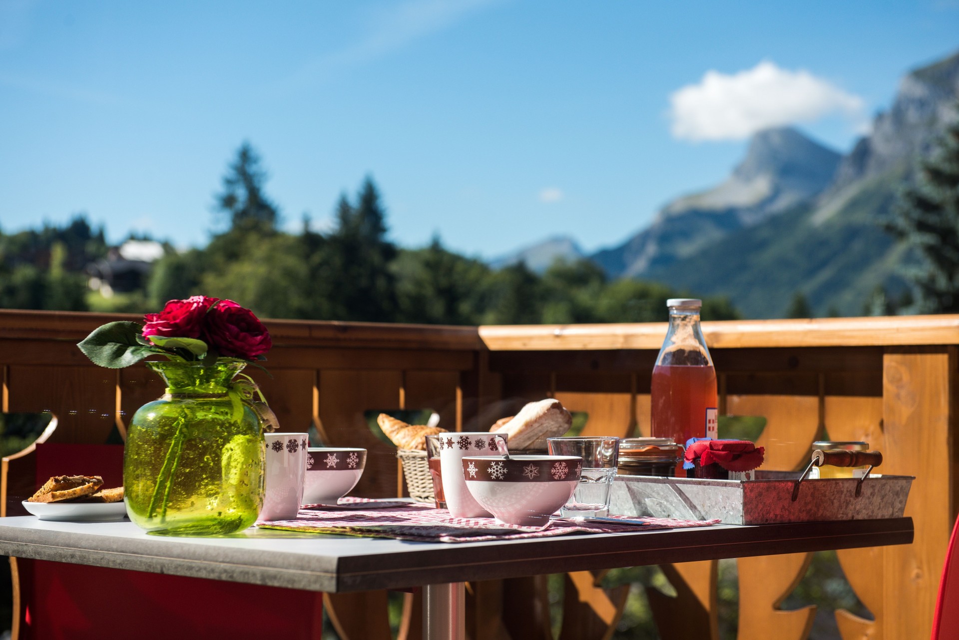 Tignes Location Appartement Luxe Nadorine Balcon