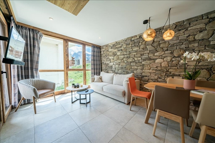 Tignes Location Appartement Luxe Ticus Sejour 3