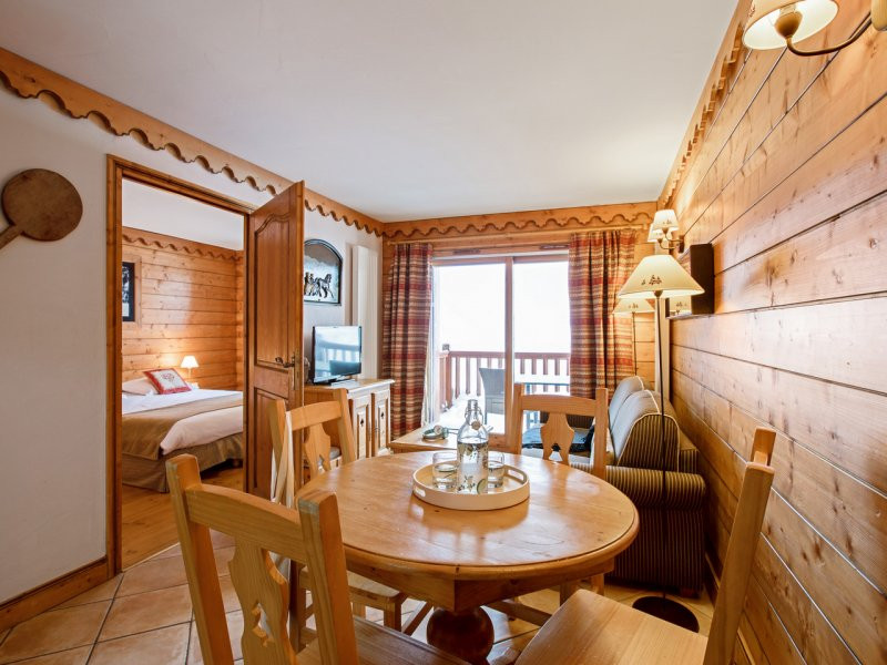 Tignes Location Appartement Dans Résidence Luxe Turquosite Salon 3