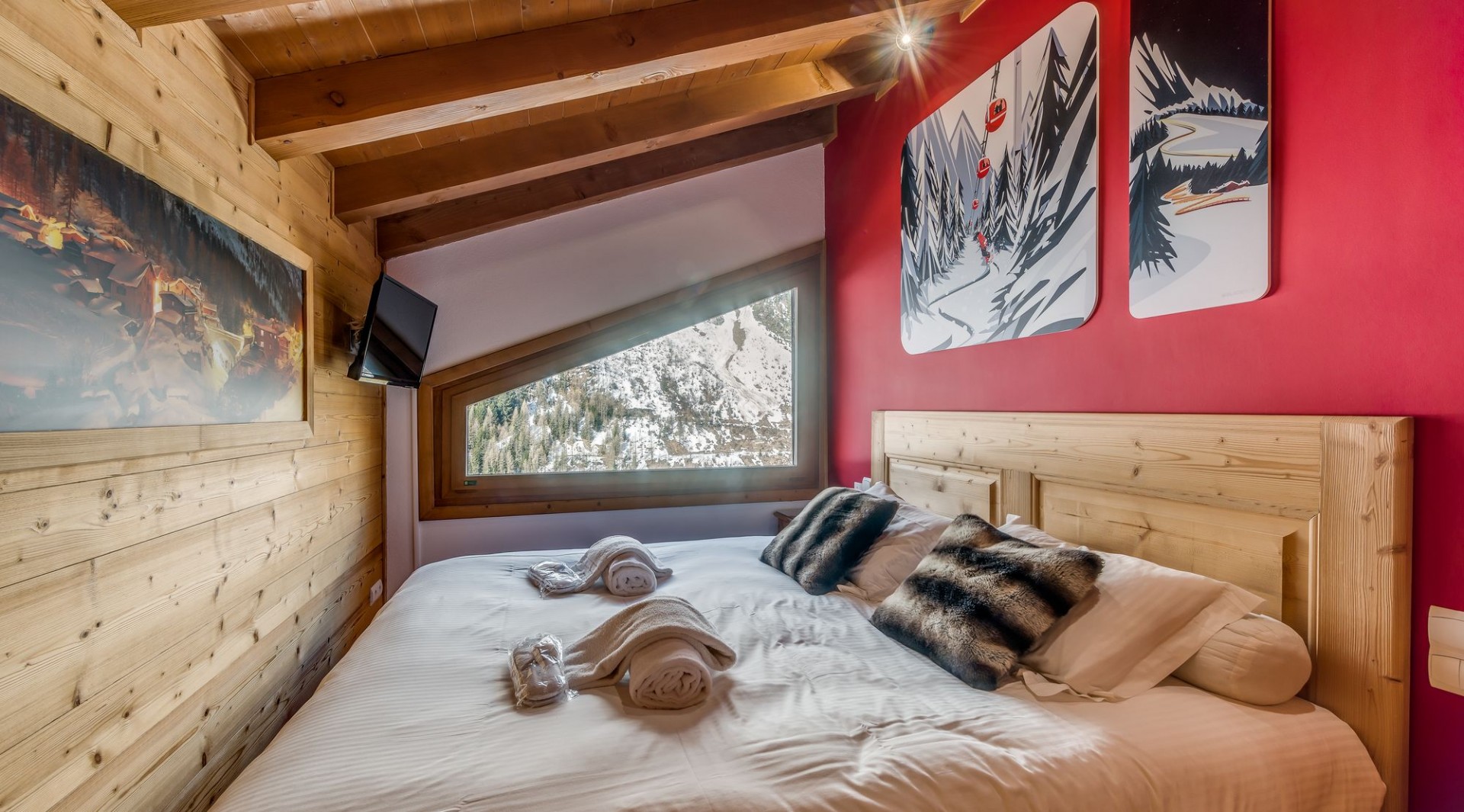 Tignes Location Chalet Luxe Agrezate Chambre1