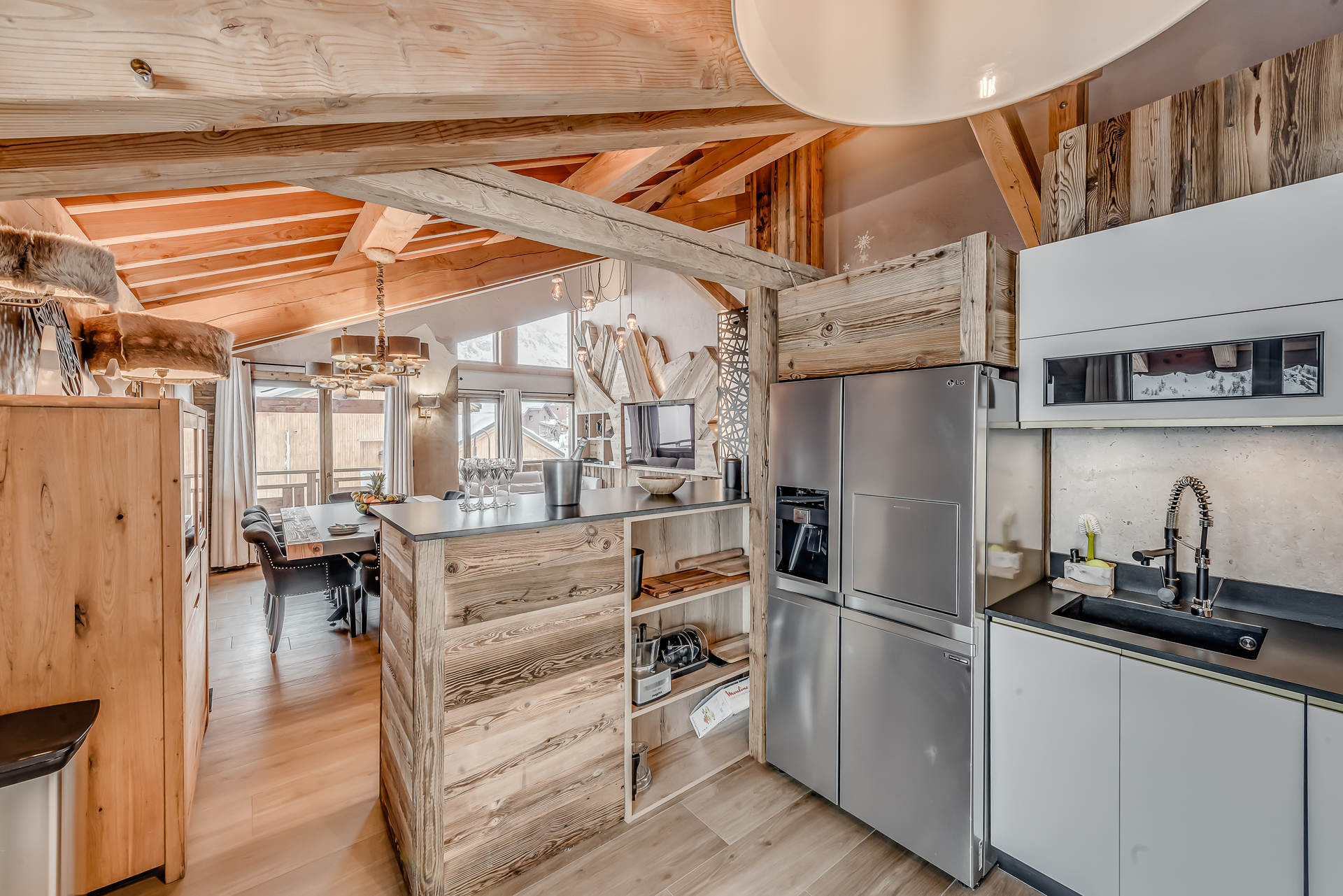 Tignes Location Chalet Luxe Annikite Cuisine 2