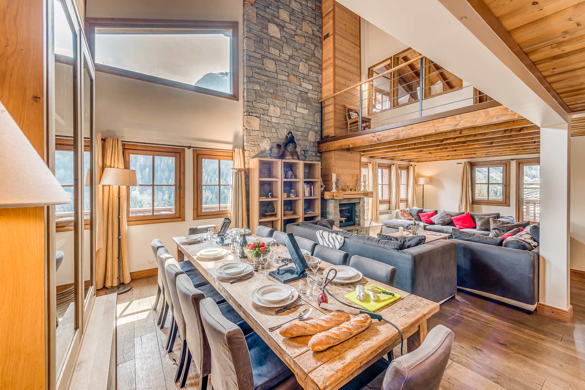 Tignes Location Chalet Luxe Exokate Salle A Manger
