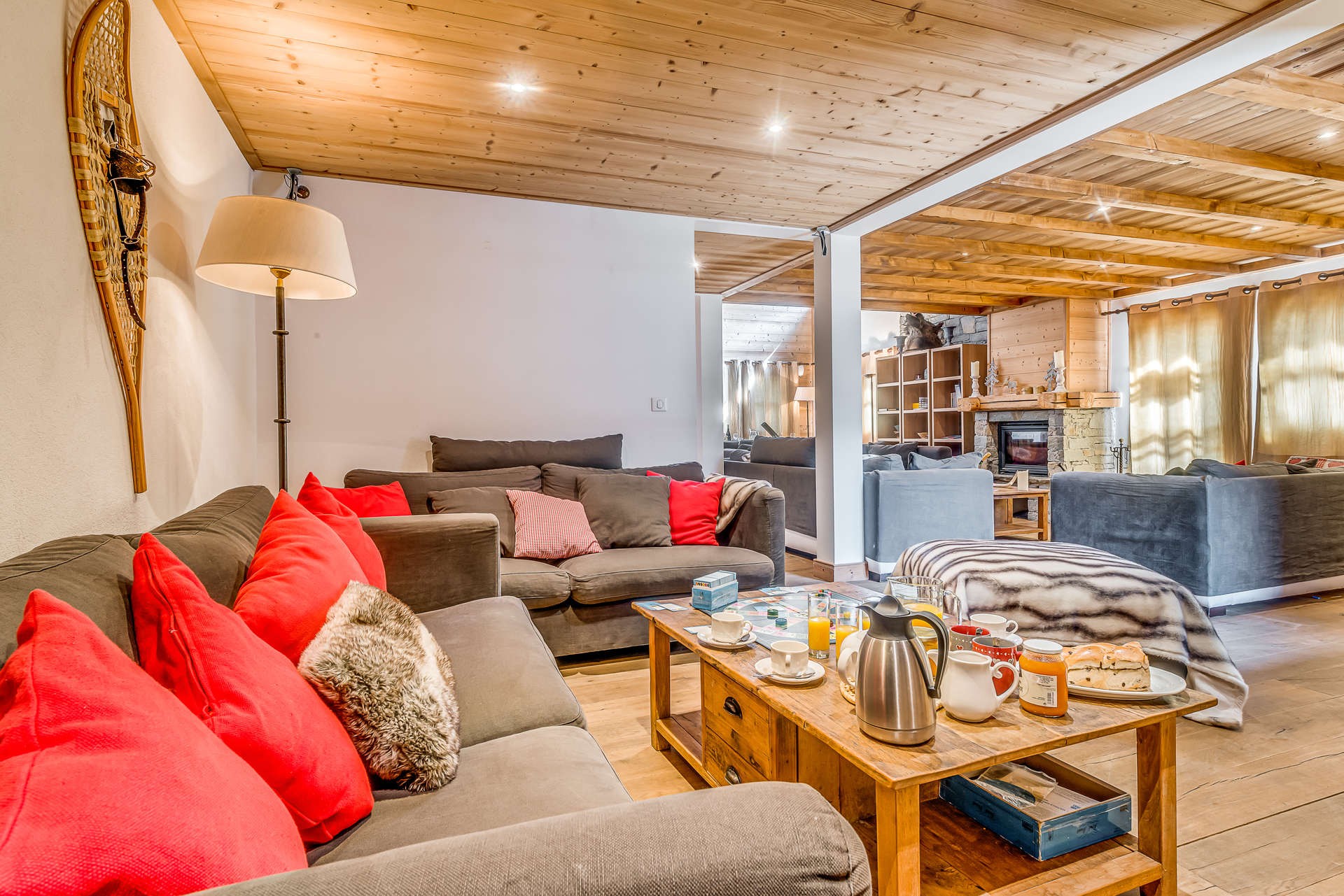 Tignes Luxury Rental Chalet Exokate Living Room 4