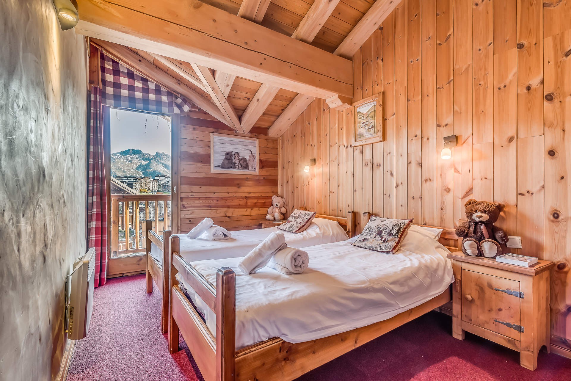 Tignes Location Chalet Luxe Gikite Chambre