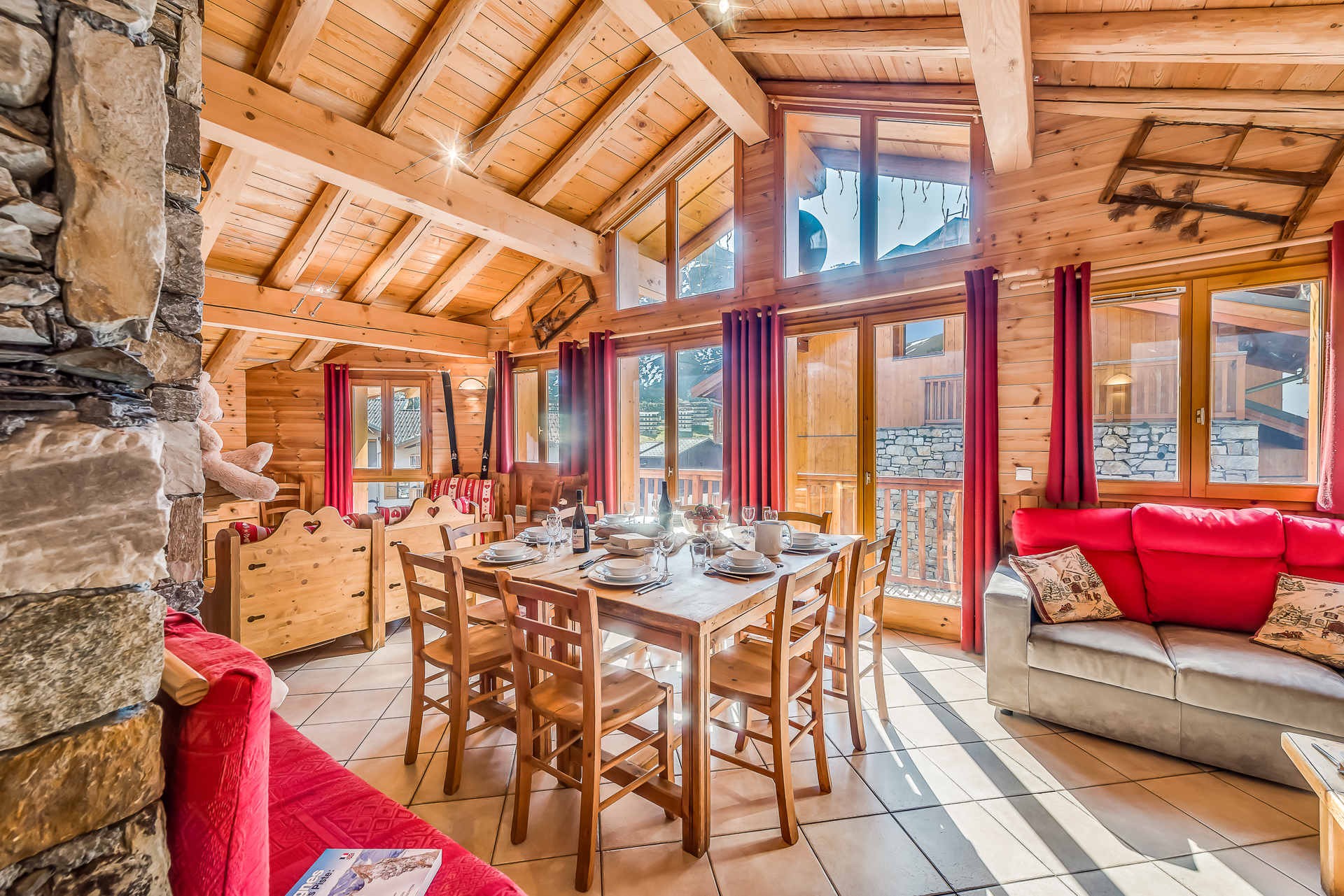 Tignes Location Chalet Luxe Gikite Sejour