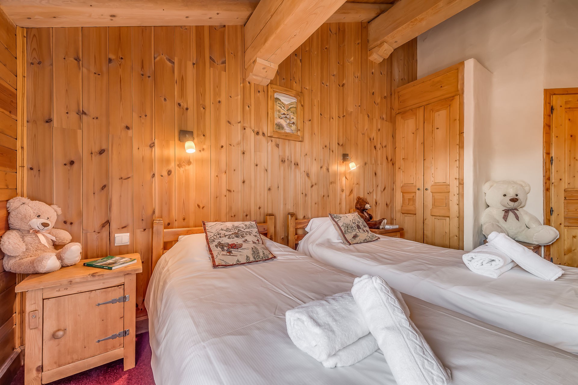 Tignes Location Chalet Luxe Gizite Chambre