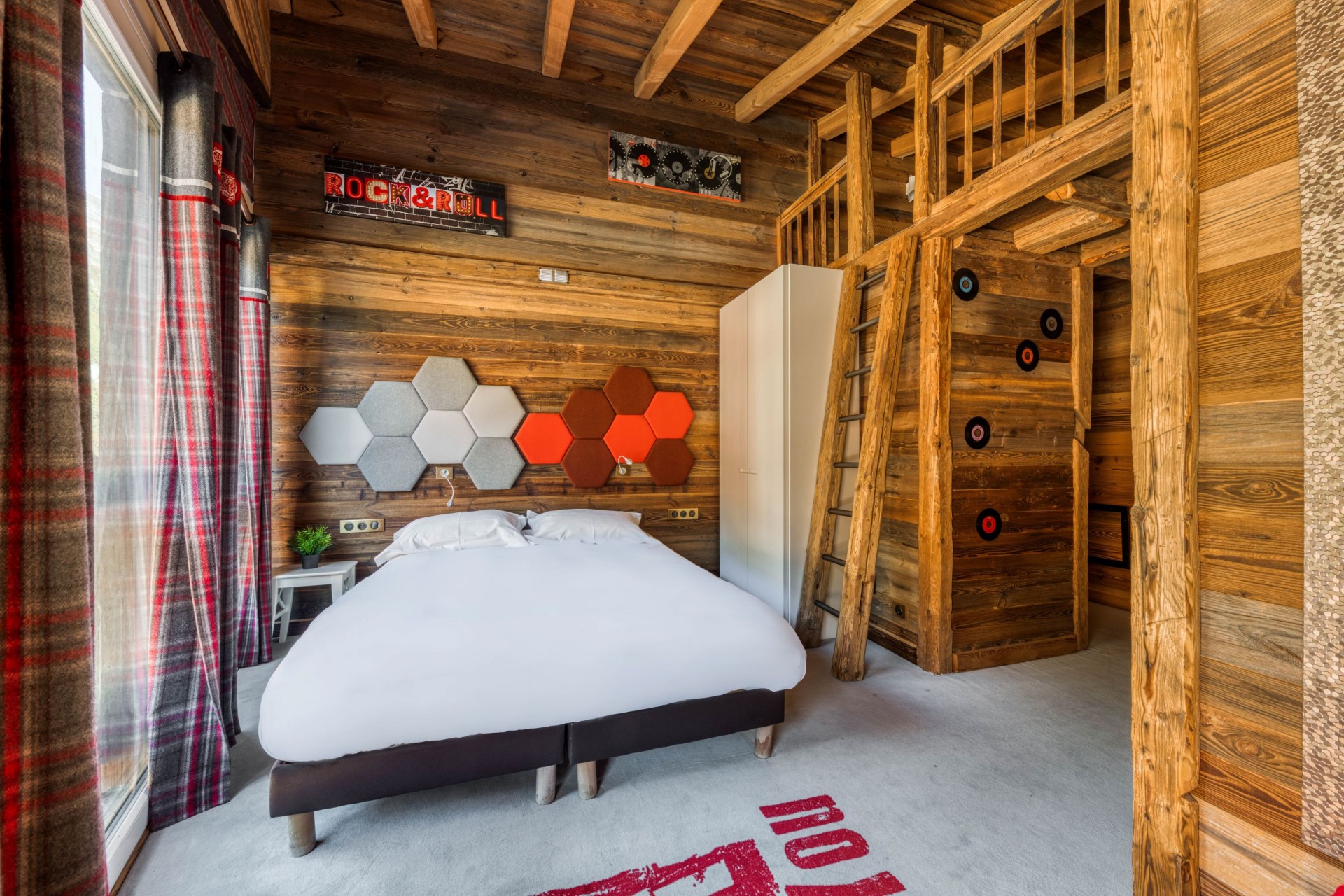 Tignes Location Chalet Luxe Quinine Chambre Mezzanine