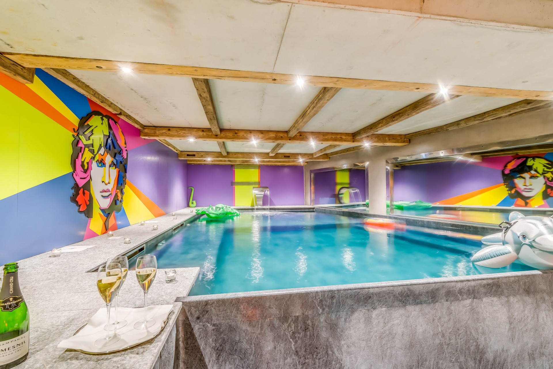 Tignes Location Chalet Luxe Quinine Piscine1.2