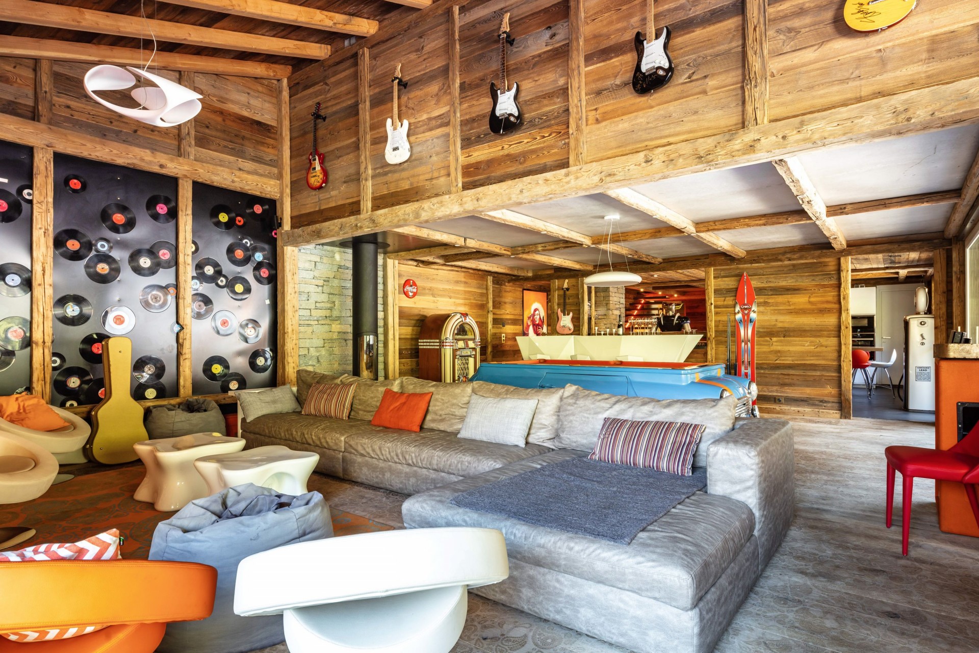 Tignes Location Chalet Luxe Quinine Salon