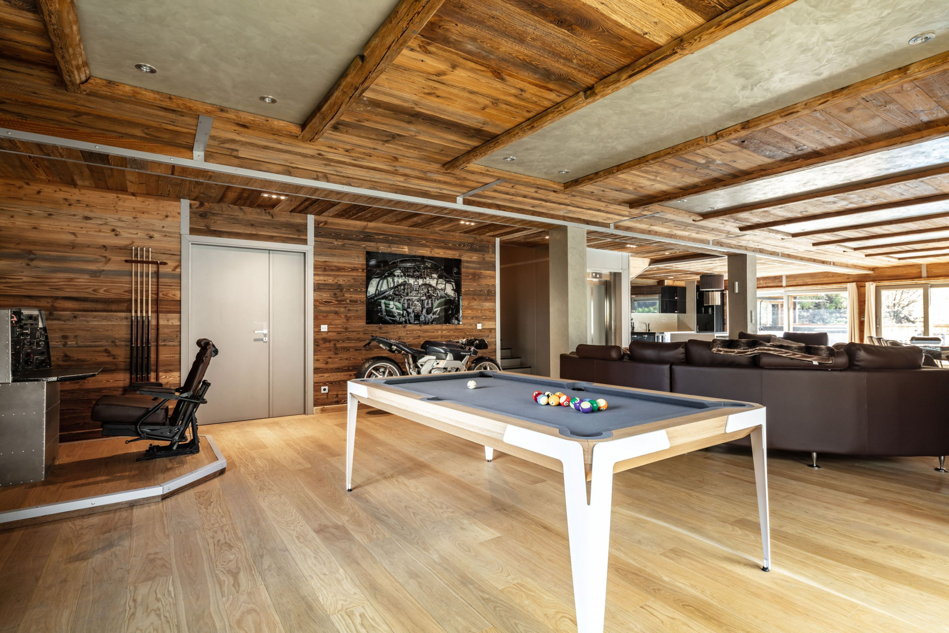 Tignes Location Chalet Luxe Tangi Billard