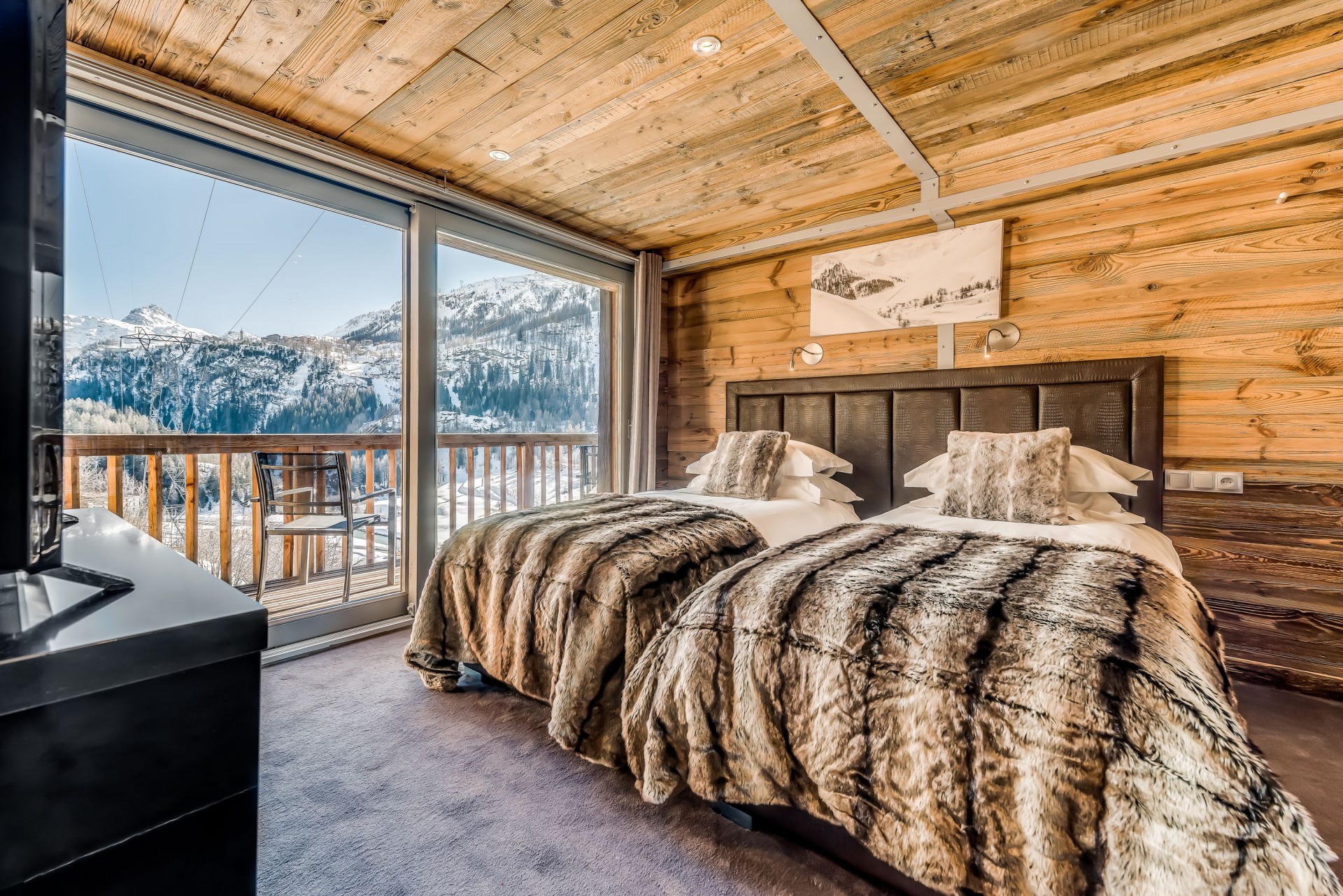 Tignes Location Chalet Luxe Tankite Chambre2