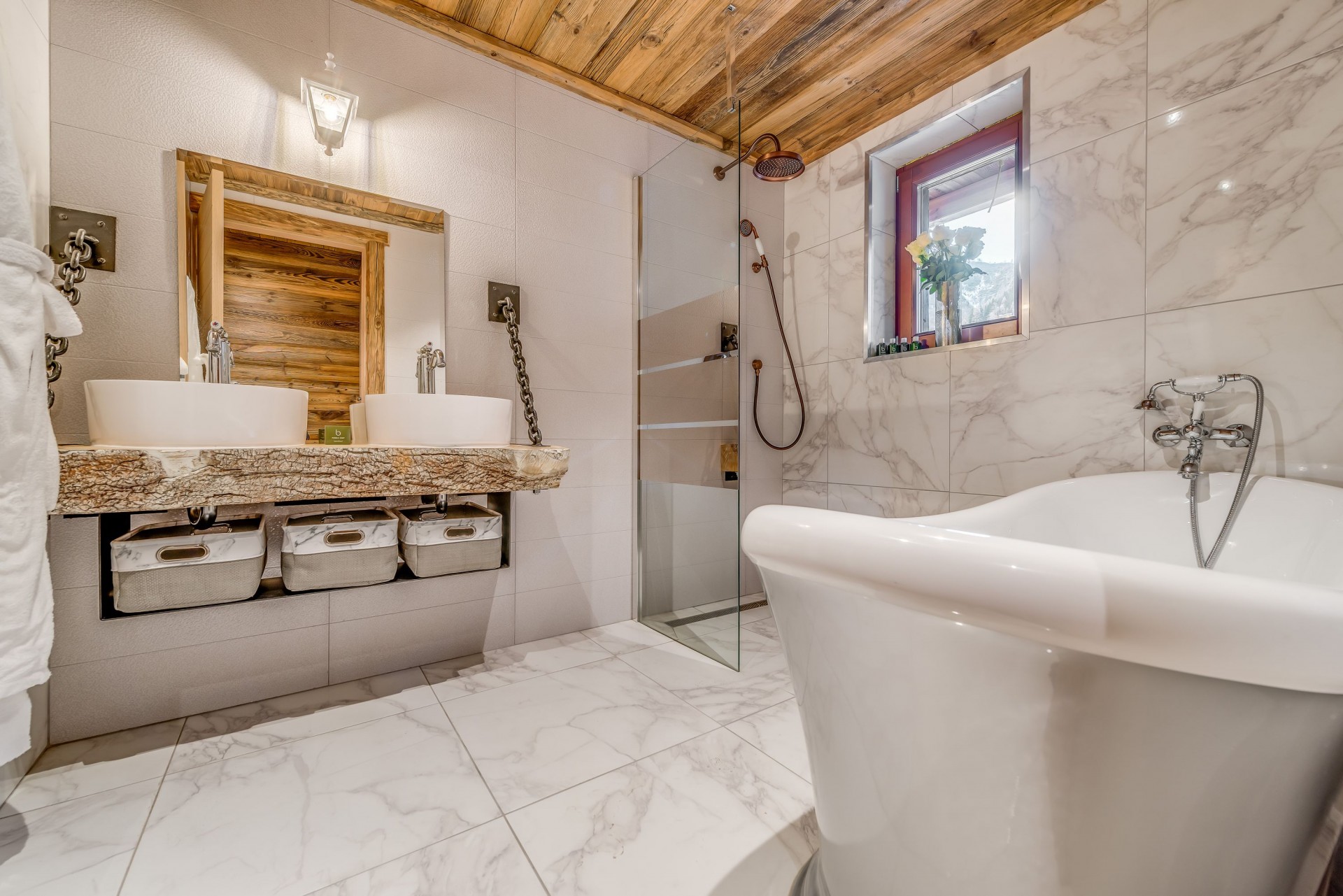 Tignes Location Chalet Luxe Tanzonite Salle De Bain