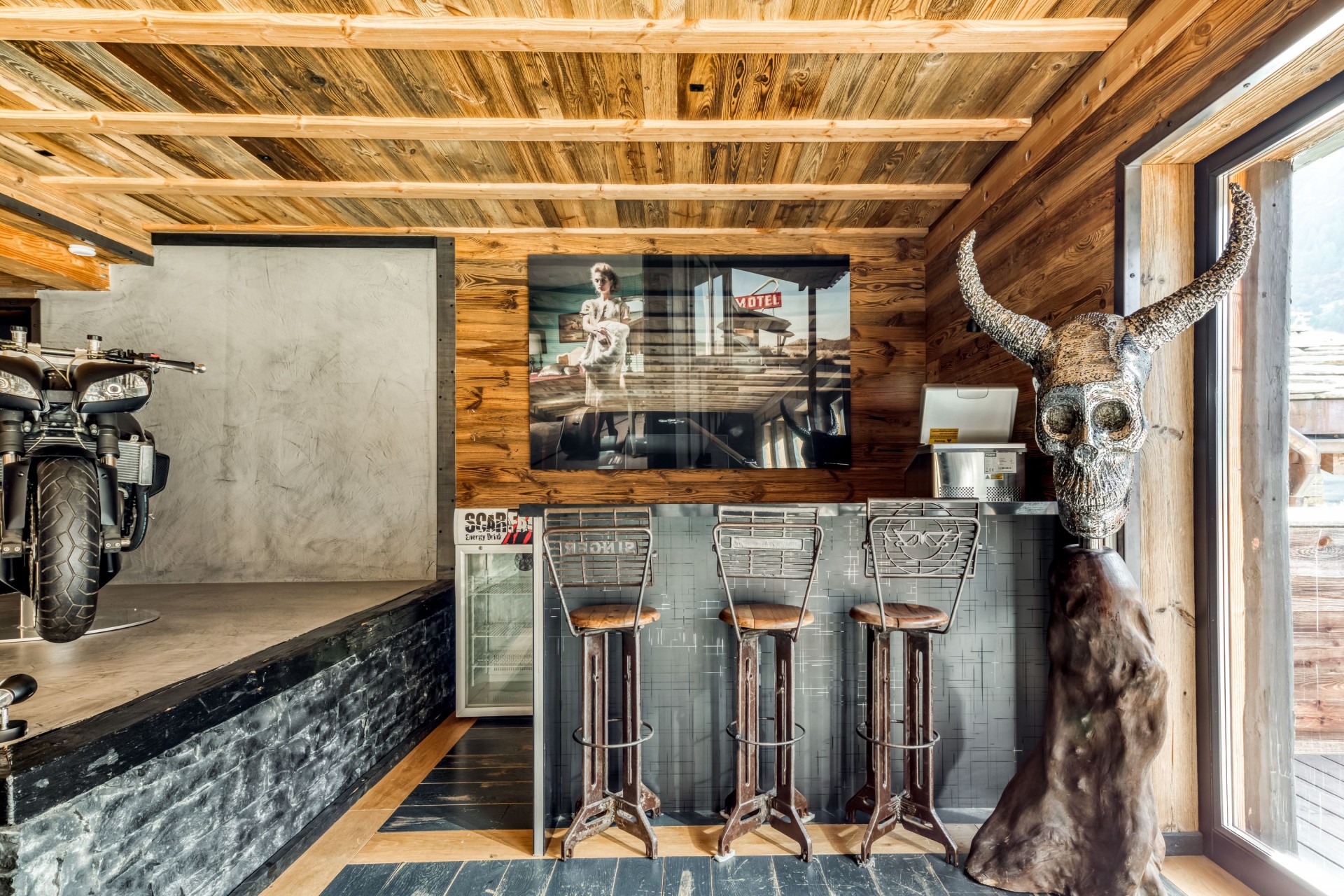 Tignes Location Chalet Luxe Tavanite Bar