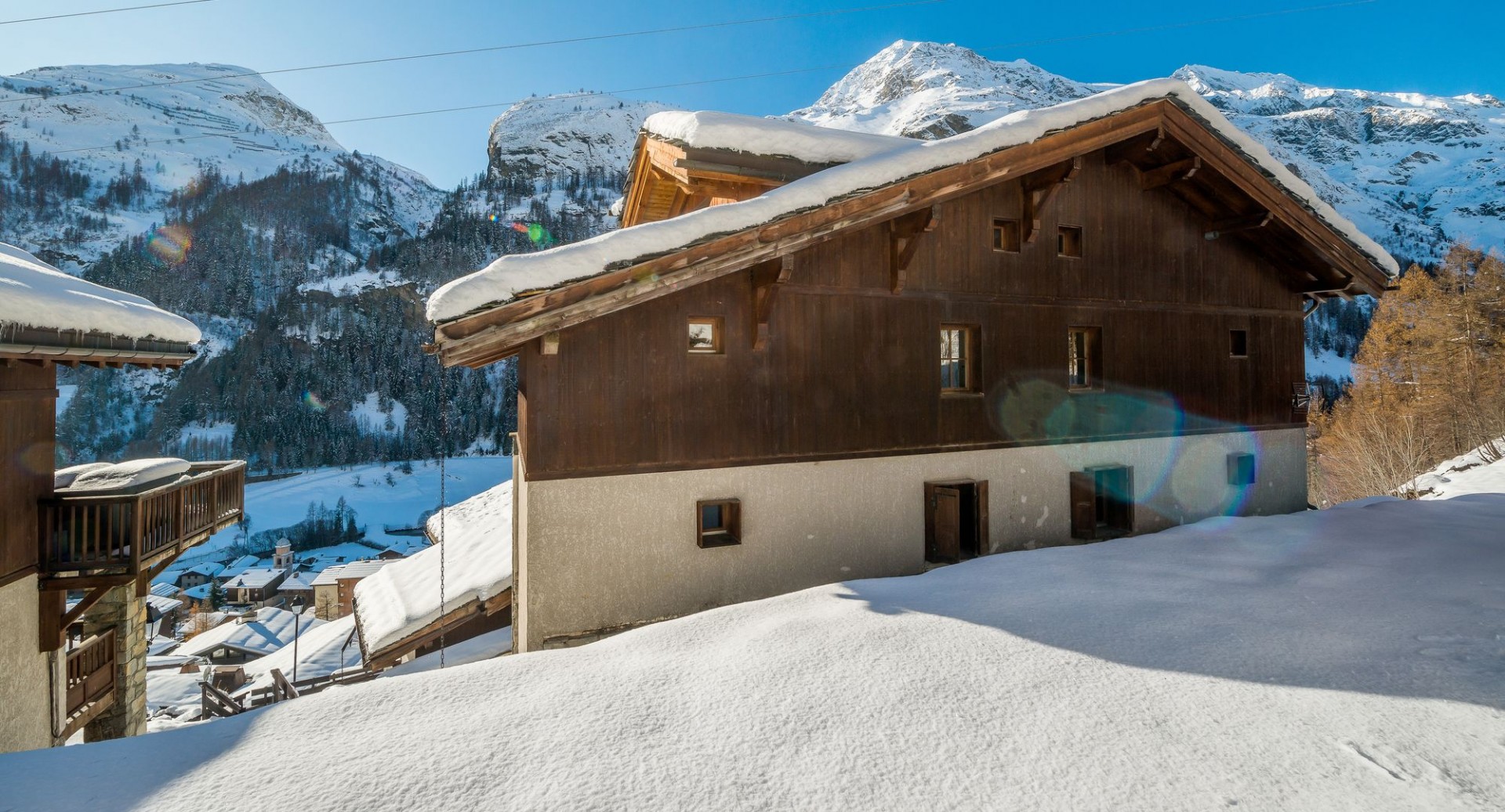 Tignes Location Chalet Luxe Tigite Vue Extérieure