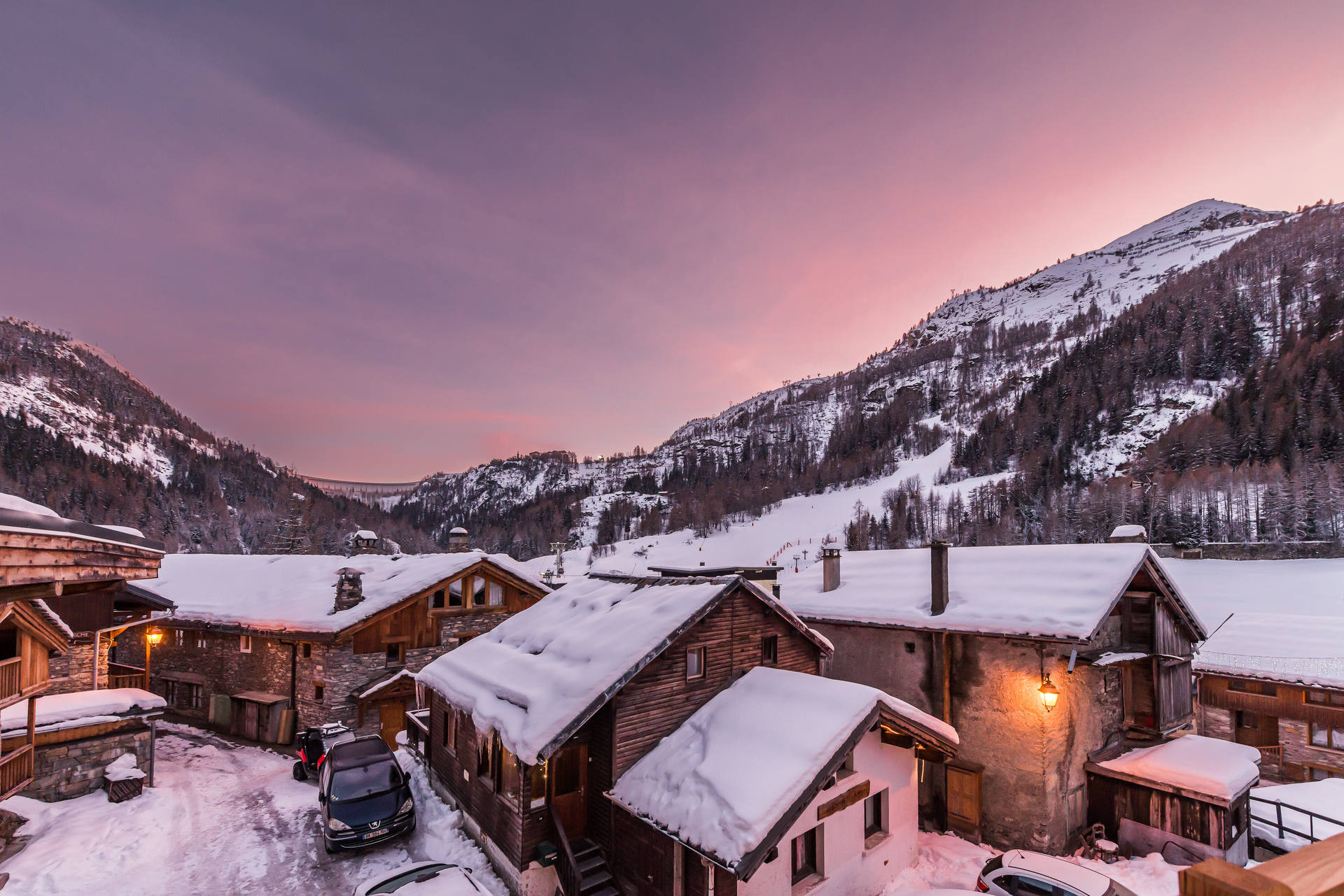 Tignes Location Chalet Luxe Tigune Vue 