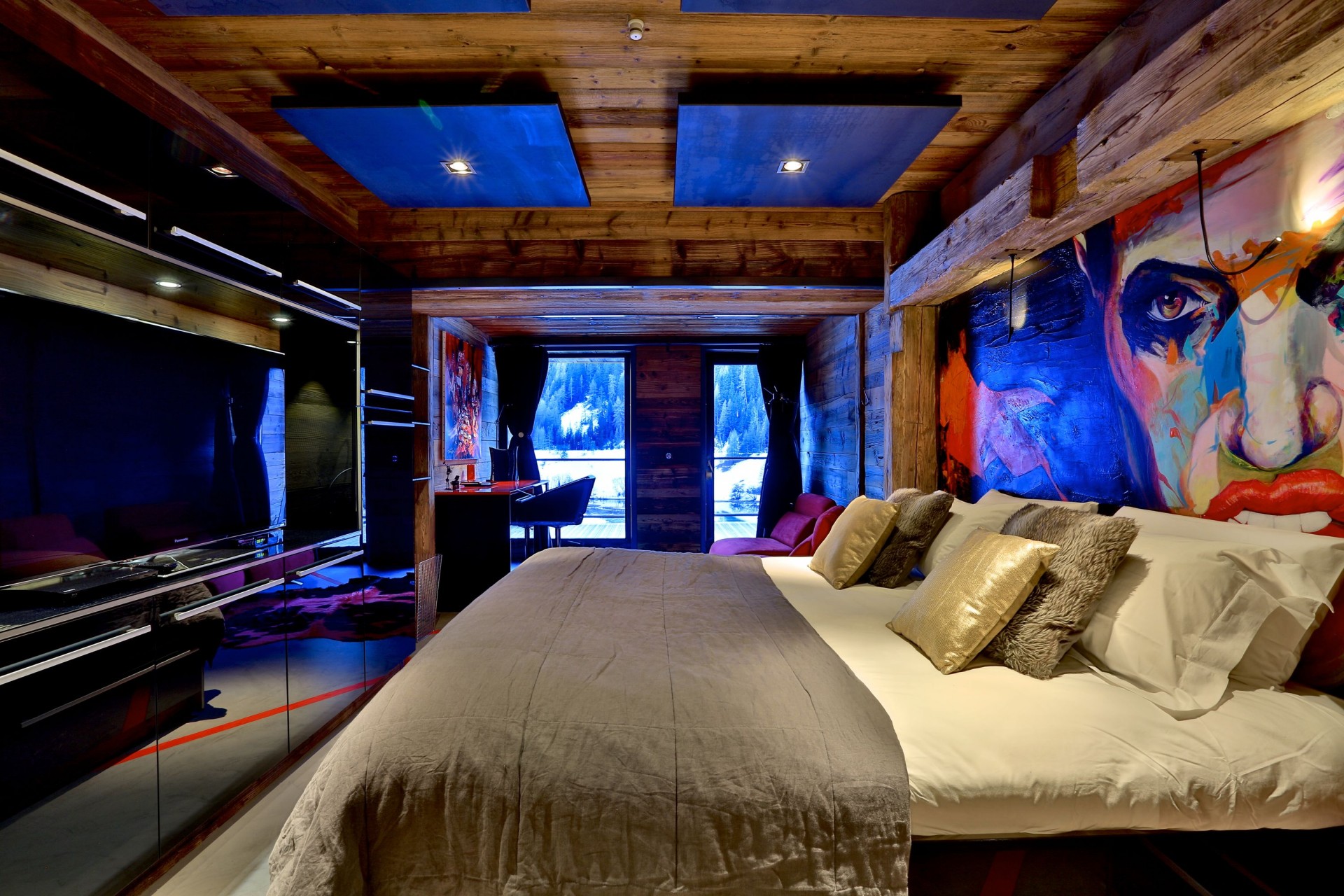 Tignes Location Chalet Luxe Tirodite Chambre4