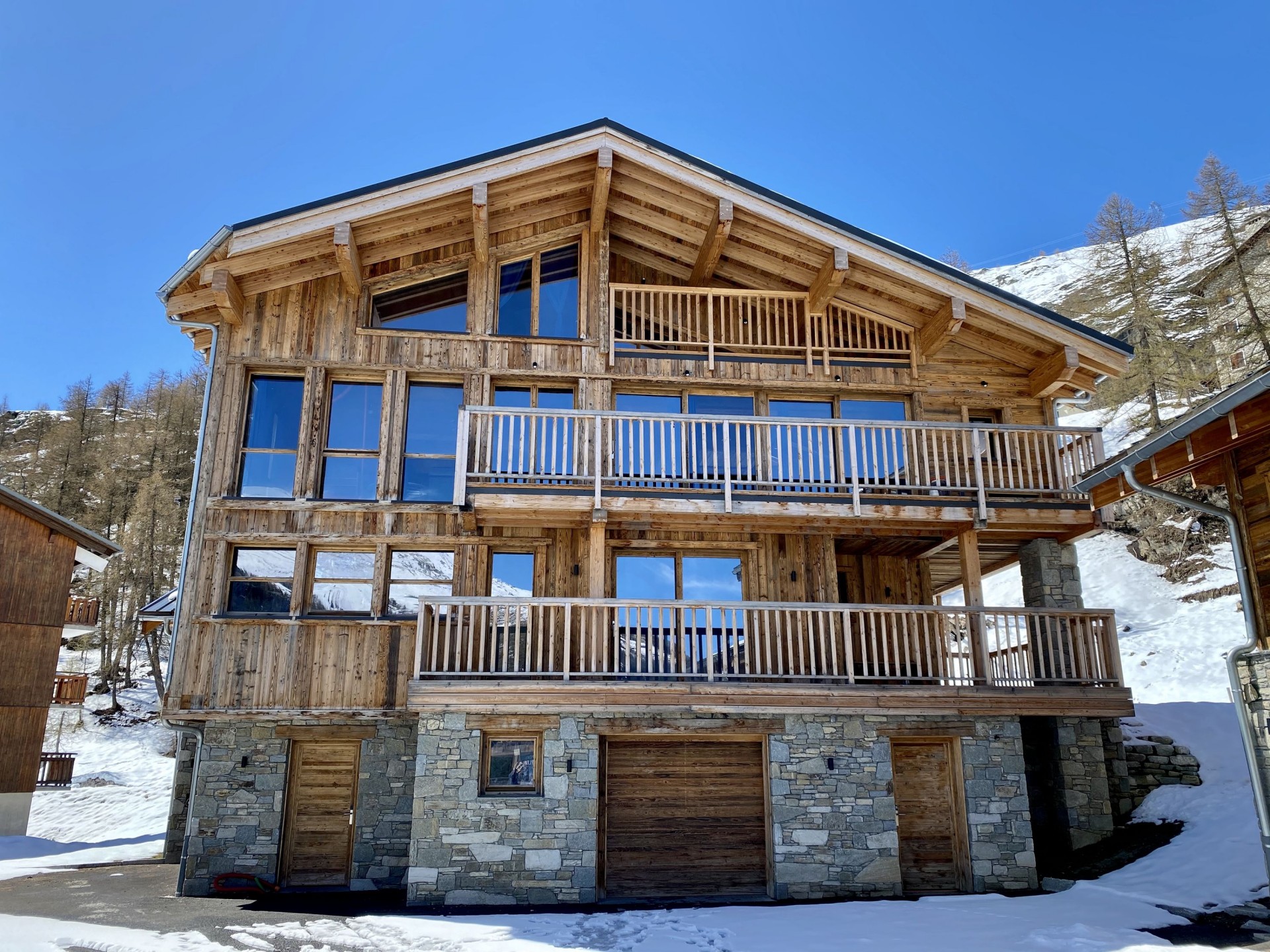 Tignes Location Chalet Luxe Titanite Extérieur2