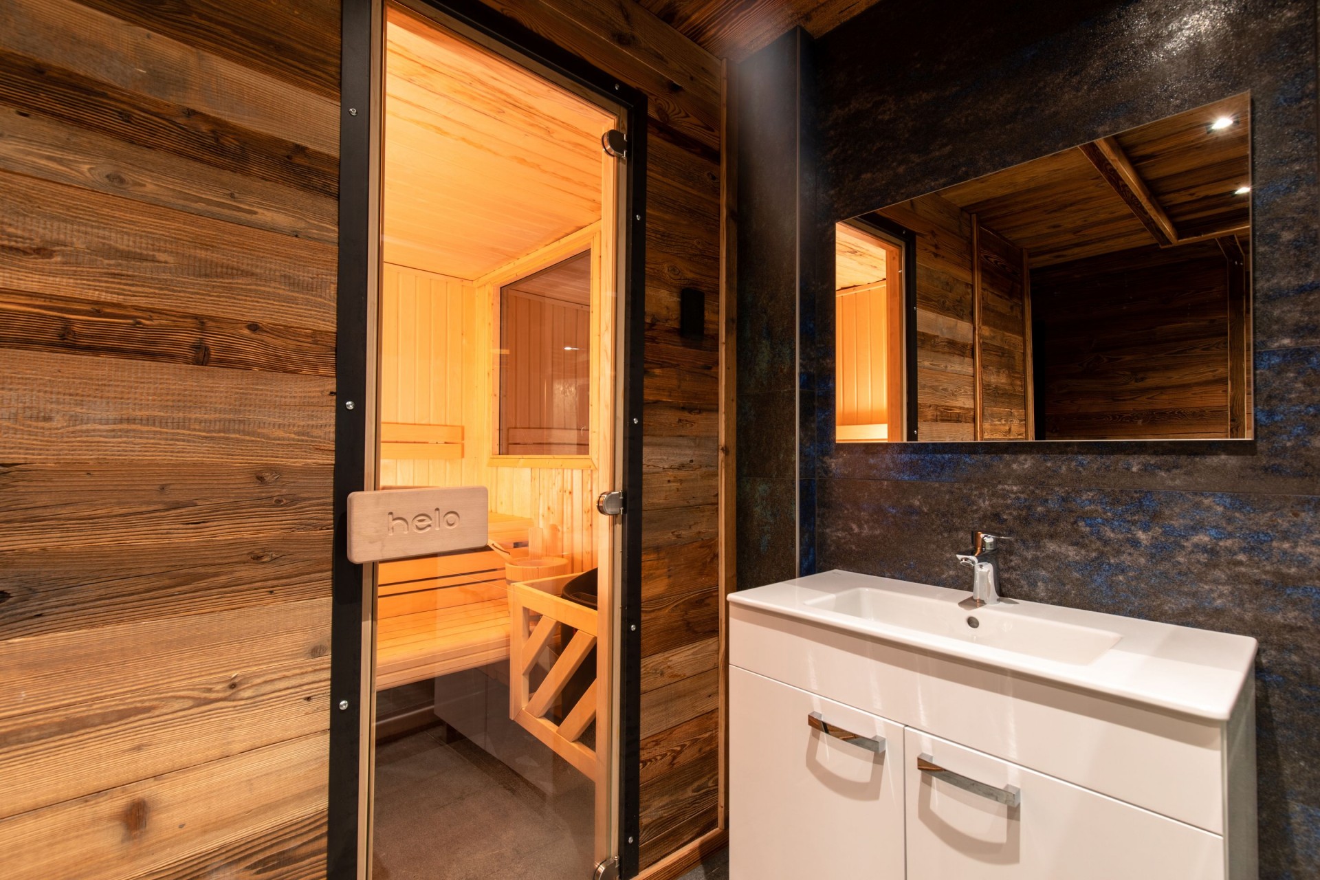 Tignes Location Chalet Luxe Titanite Sauna