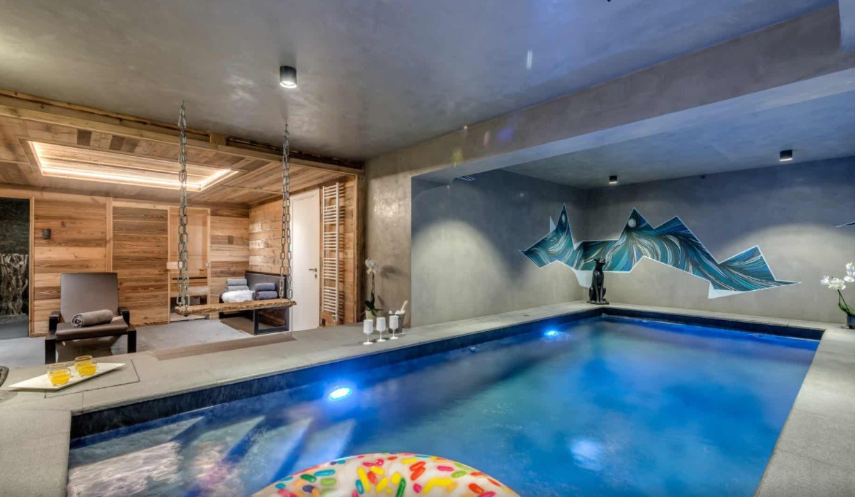 Tignes Location Chalet Luxe Tourkaline Piscine