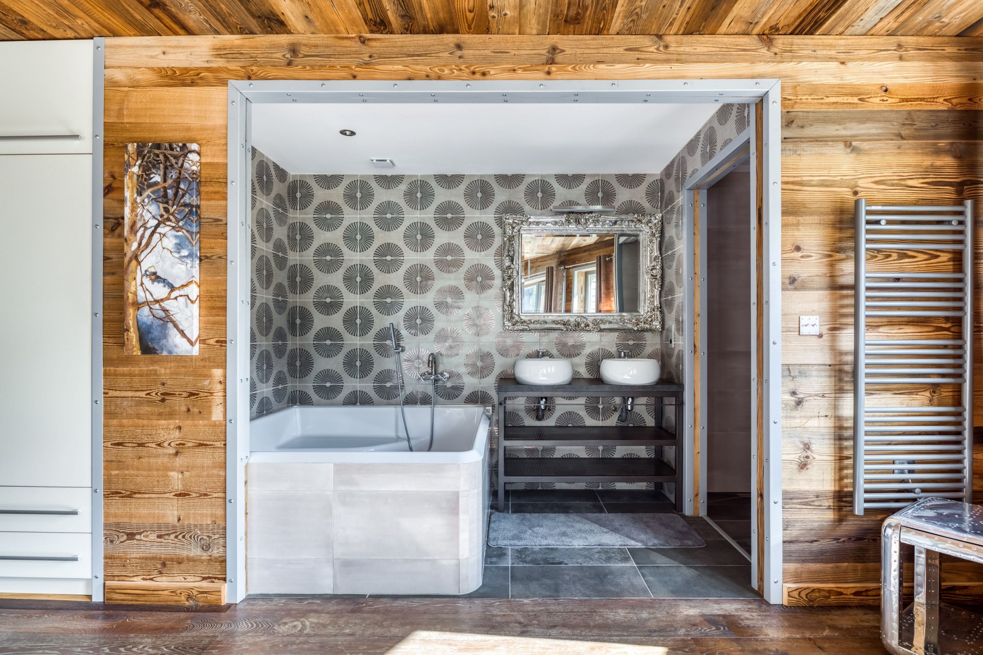 Tignes Location Chalet Luxe Turquoize Salle De Bain4