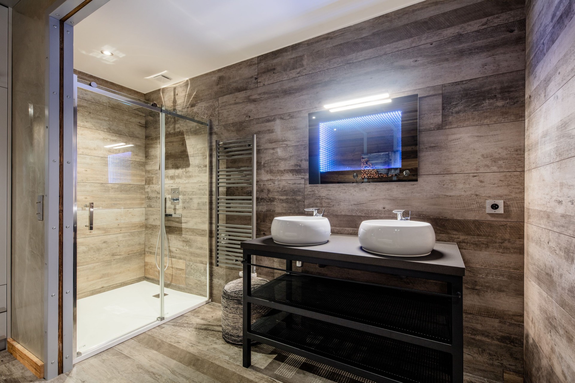 Tignes Location Chalet Luxe Turquoize Salle De Bain5.1