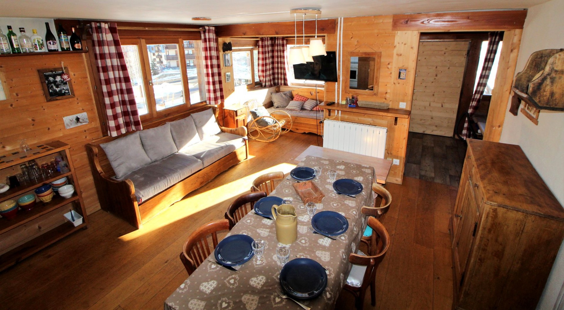 Tignes Location Chalet Luxe Valakite Salle A Manger