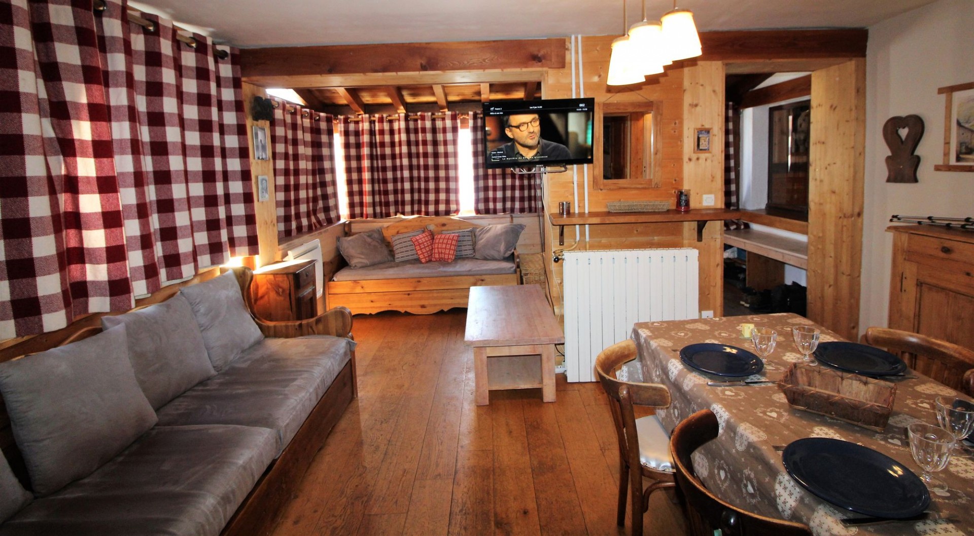 Tignes Location Chalet Luxe Valakite Salon1