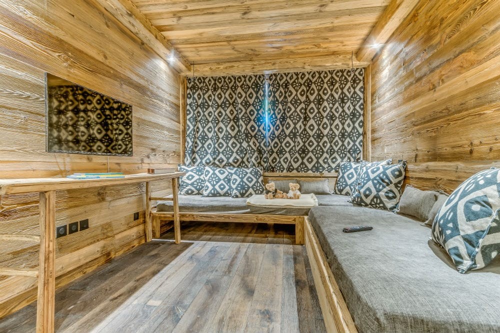 Val d'Isère Location Appartement Dans Résidence Luxe Solena Coin TV