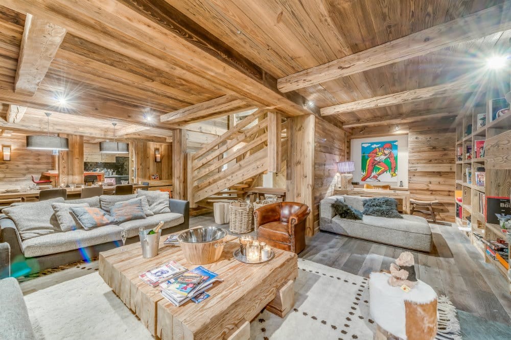 Val d'Isère Location Appartement Dans Résidence Luxe Solena Séjour