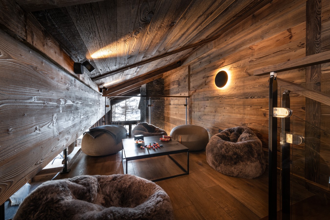 Val D'Isère Location Appartement Dans Résidence Luxe Tounkite Salon 3