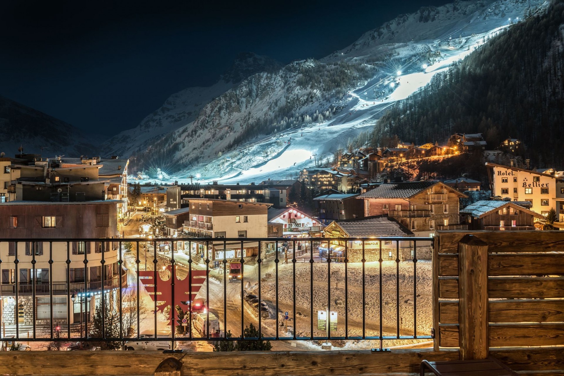 Val d’Isère Location Appartement Luxe Aramias Vue