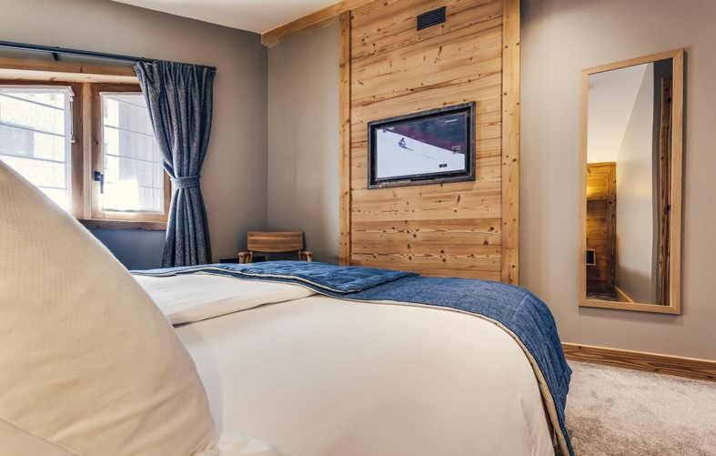 Val D'Isère Location Appartement Dans Résidence Luxe Avalisi Chambre