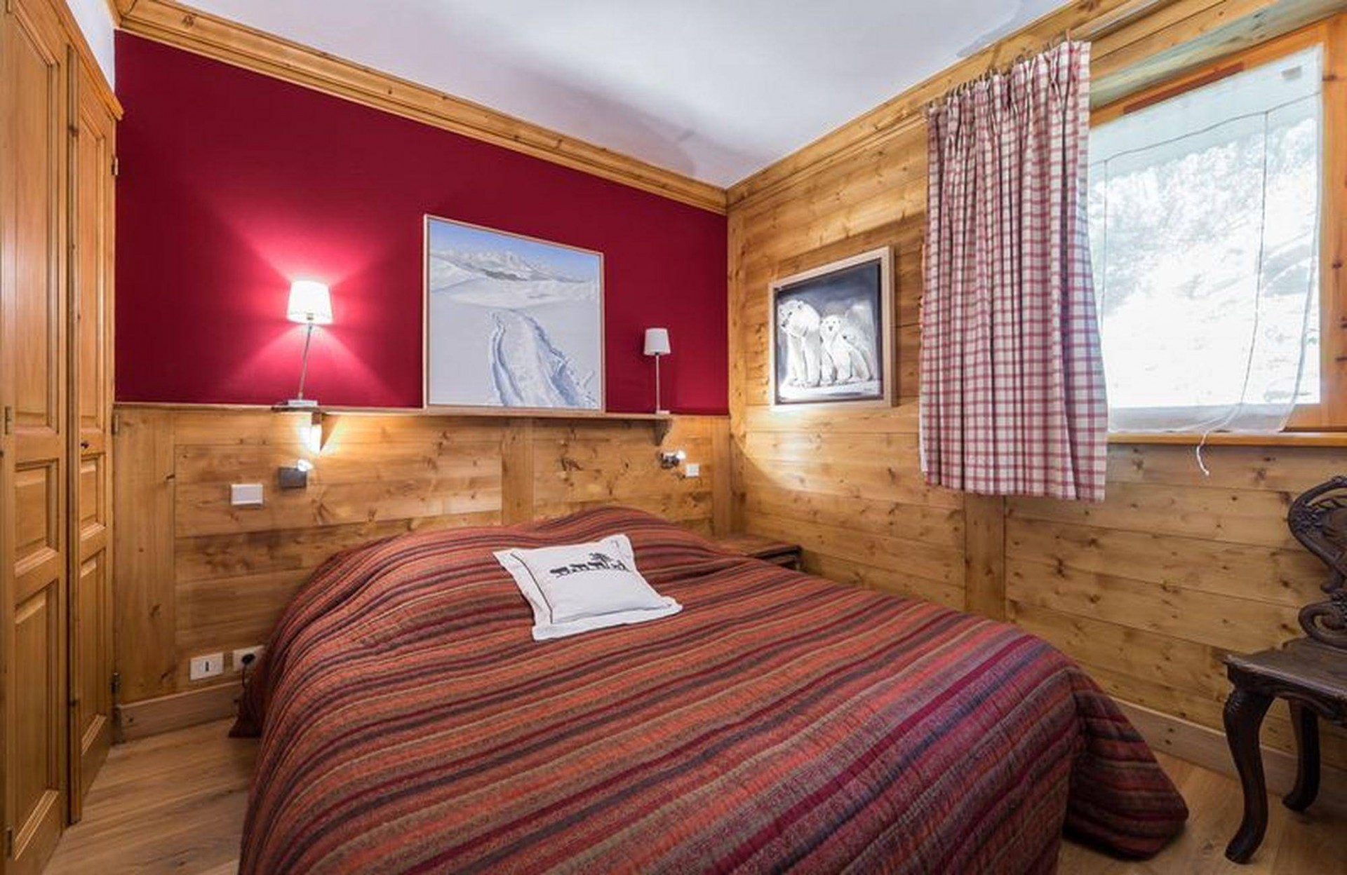 Val d’Isère Location Appartement Luxe Danay Chambre