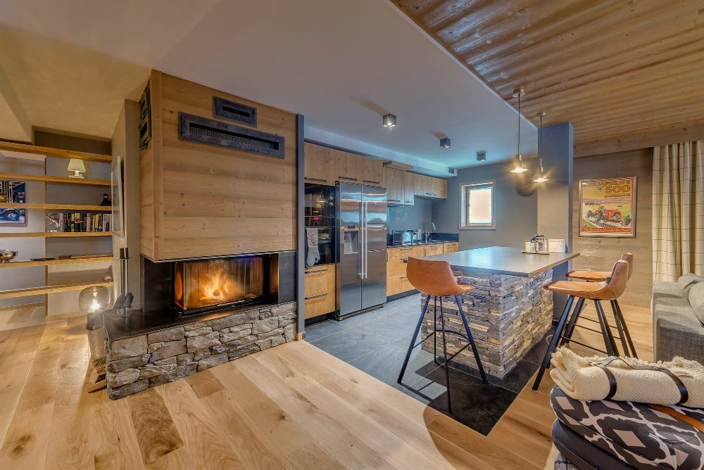 Val D'isère Location Appartement Dans Résidence Luxe Darnosol Cuisine