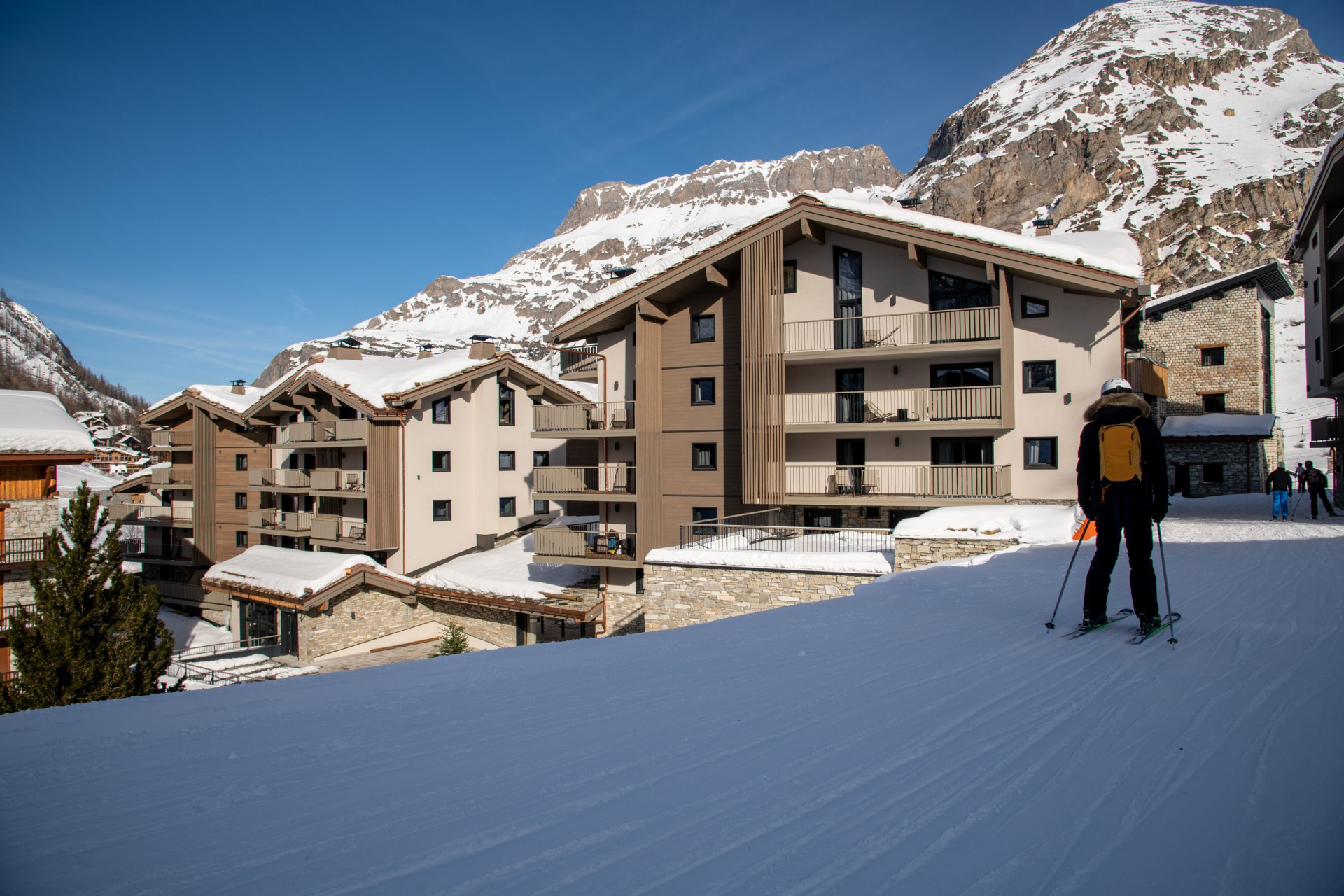 Val D'Isère Location Appartement Luxe Fitaza Piste