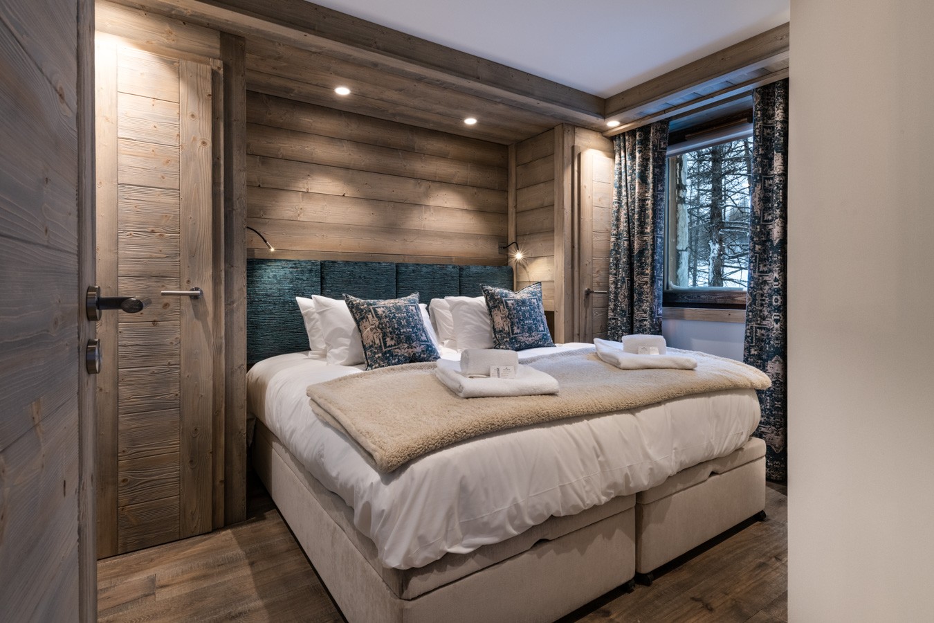 Val D'Isère Location Appartement Dans Résidence Luxe Tanite Chambre 2