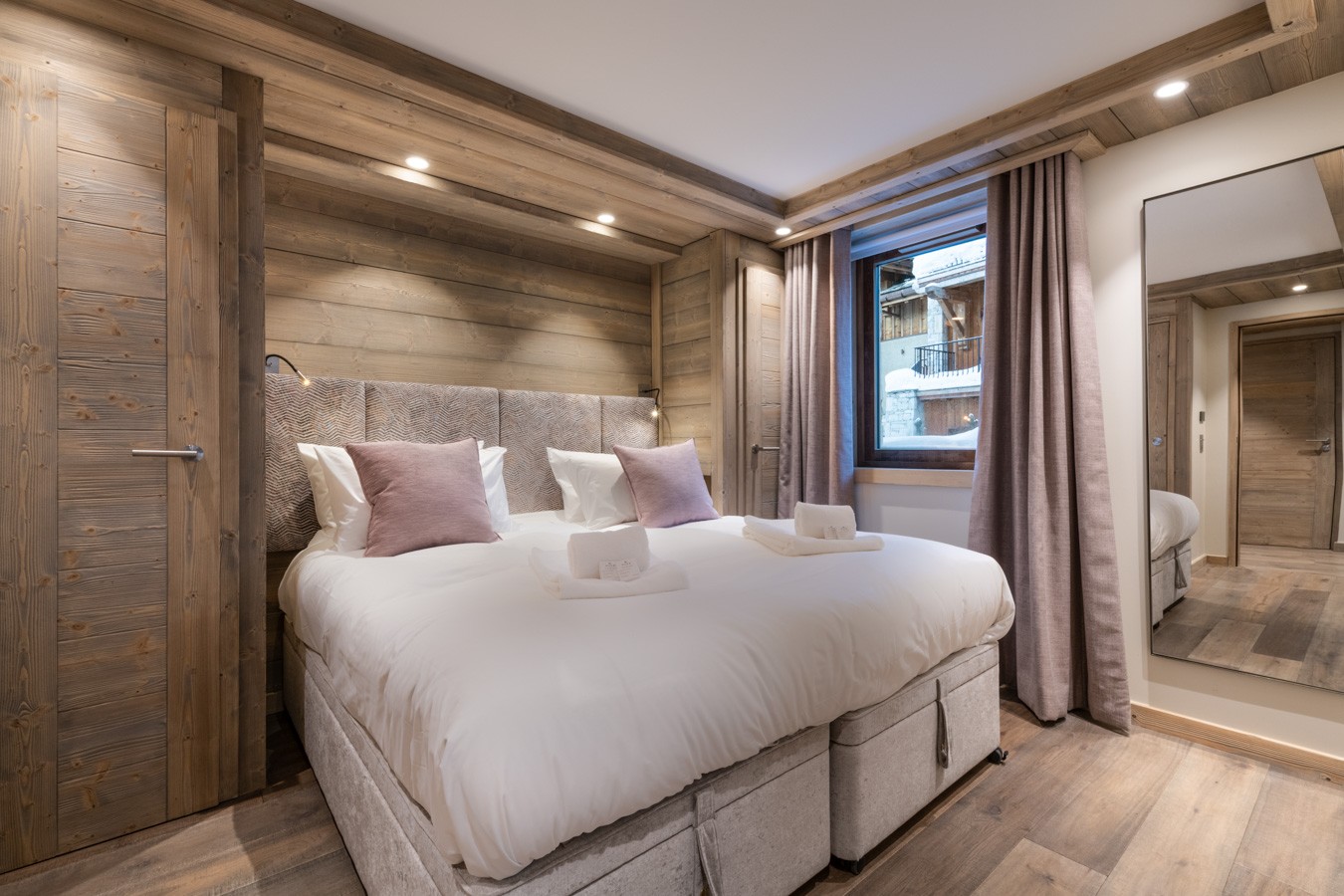 Val D'Isère Location Appartement Dans Résidence Luxe Tanite Chambre 3