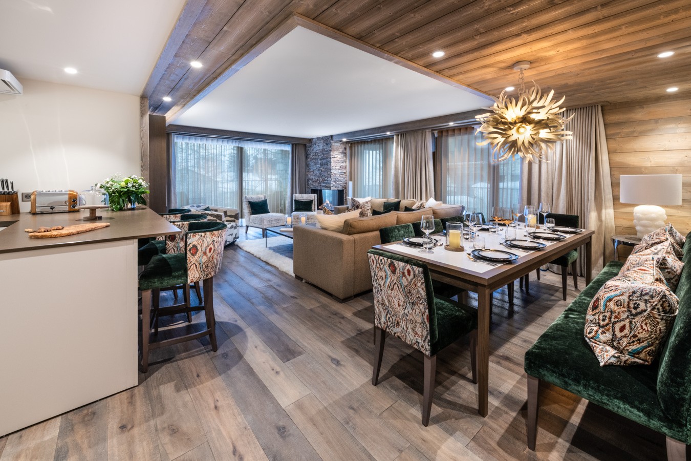 Val D'Isère Location Appartement Dans Résidence Luxe Tanite Séjour Complet