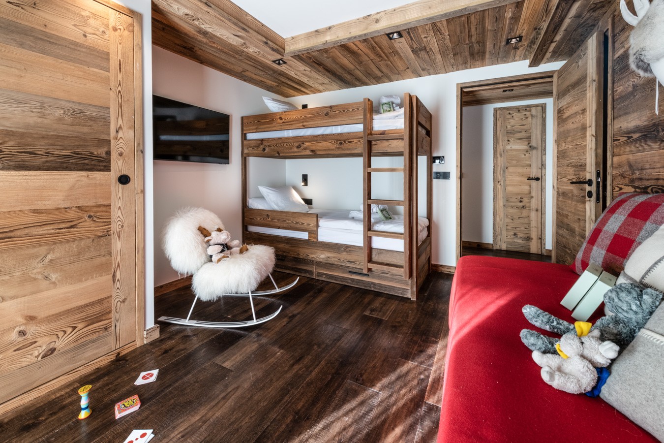 Val D'Isère Location Appartement Dans Résidence Luxe Tankitie Chambre 4