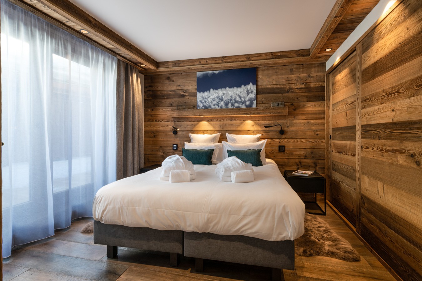 Val D'Isère Location Appartement Dans Résidence Luxe Tanoukite Chambre