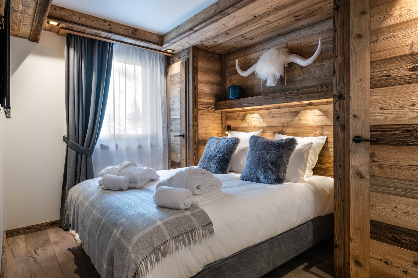 Val D'Isère Location Appartement Dans Résidence Luxe Tatie Chambre 4