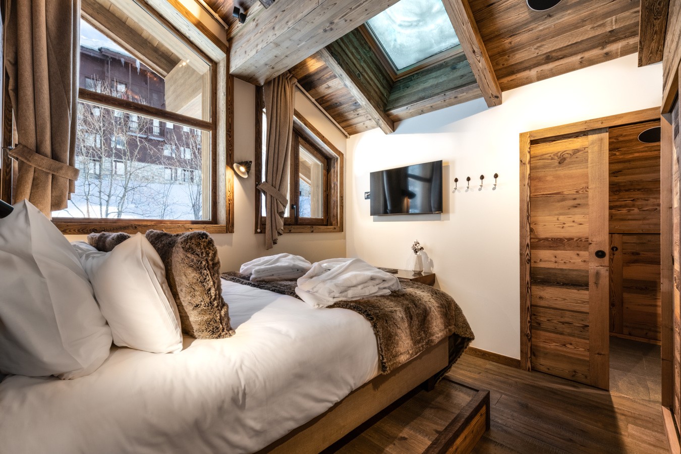 Val D'Isère Location Appartement Dans Résidence Luxe Tounkite Chambre 1